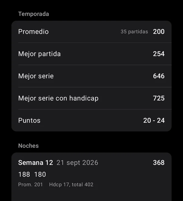 La pantalla de Pinfall donde lo haces.